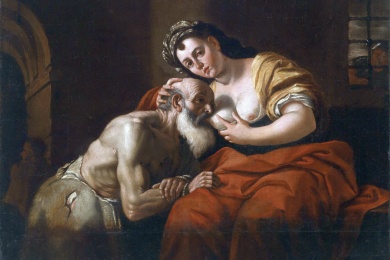 mattia preti caritas romana-390