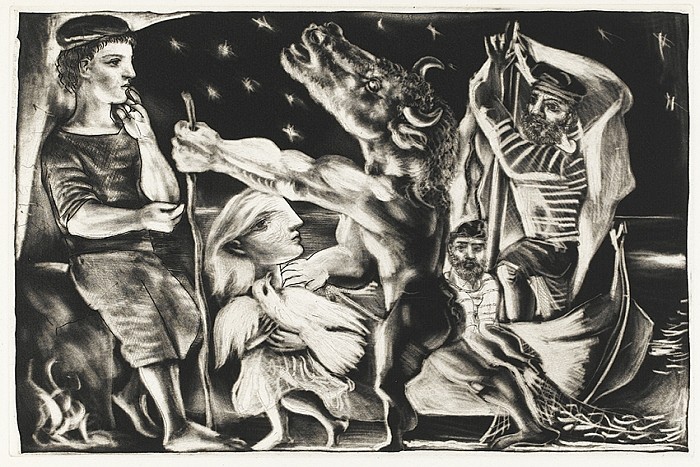Pablo Picasso Blind Minotaur