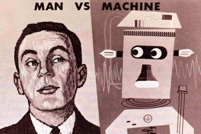man vs machine